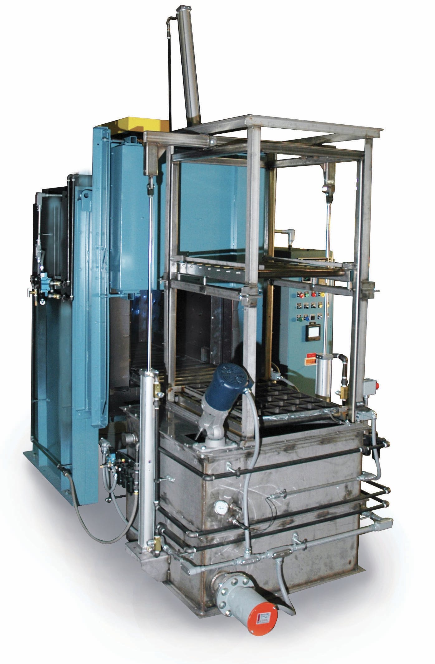 Aluminum heat treating furnaces