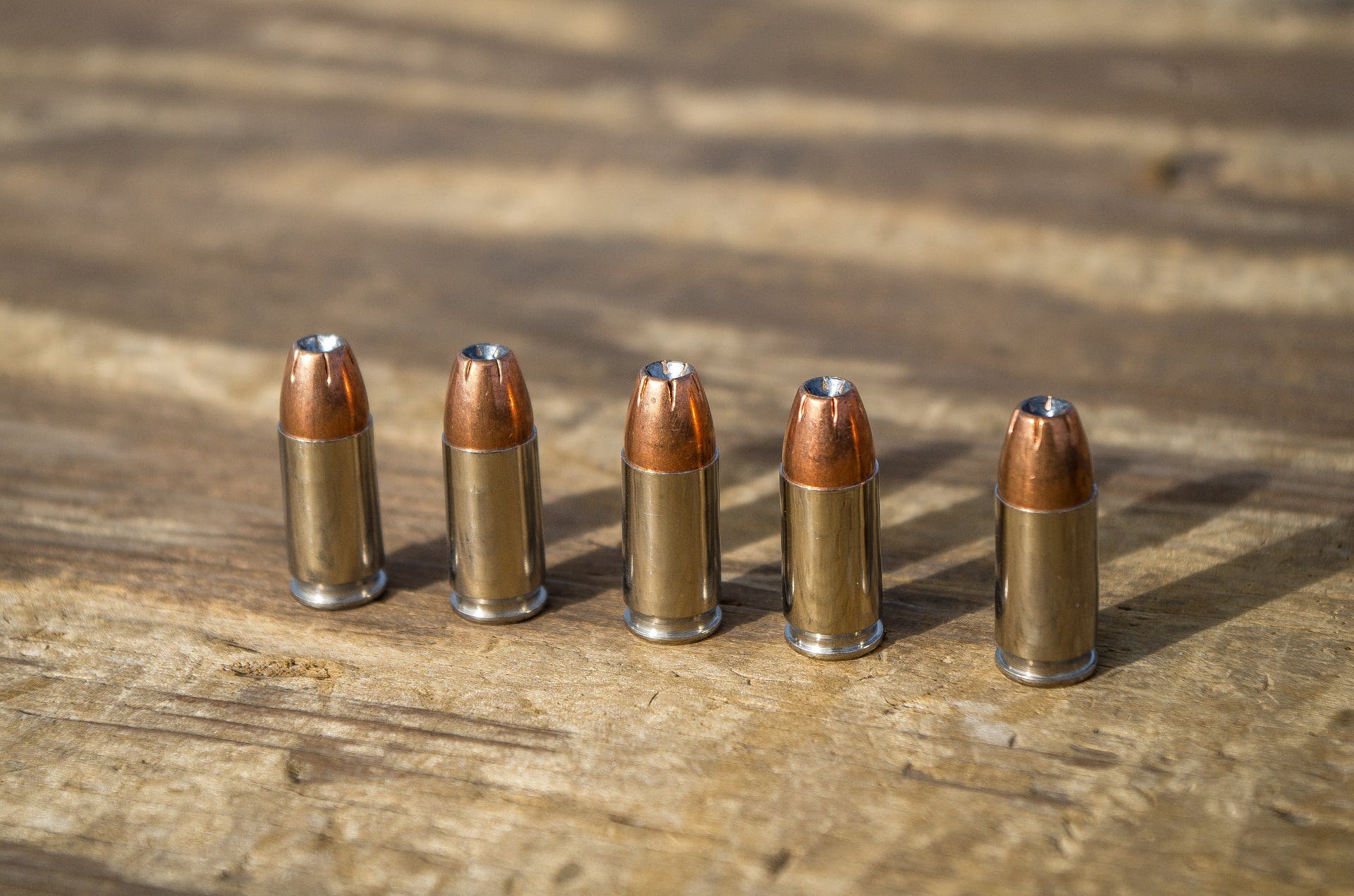 Heat treated ammunition