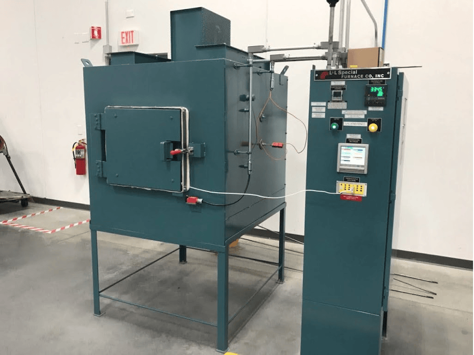 L&L Special Furnace Model VBA for Use with Additive Manufacturing